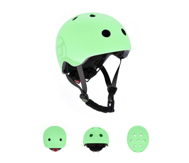 Scoot & Ride Kask Ochronny S-M dla dzieci 3+ Kiwi - 573785 - zdjęcie 3